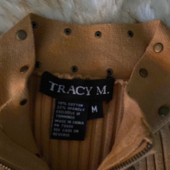 Excellent condition Tracy M zip up sweater, cardigan, size medium - Picture 5 of 5